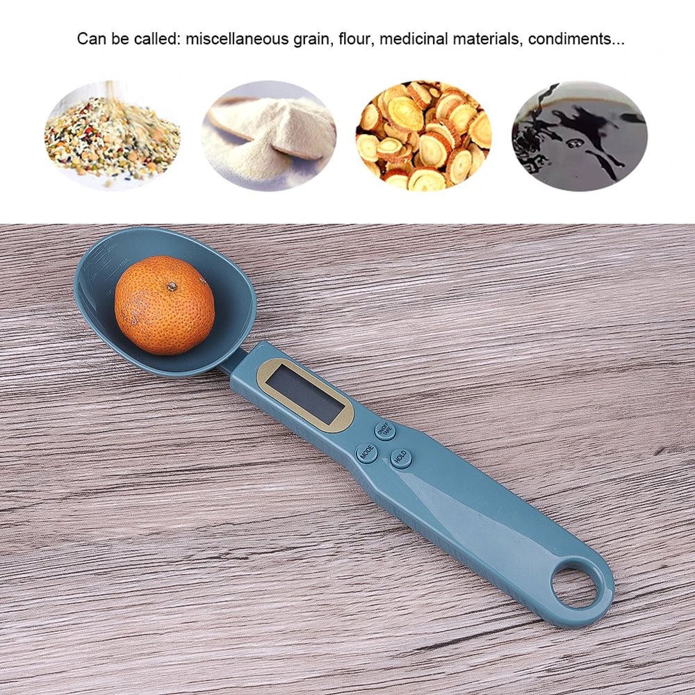 500g/0.1g LCD Display Digital Kitchen Measuring Spoon Electronic Digital Spoon Scale Mini Kitchen Scales Baking Supplies