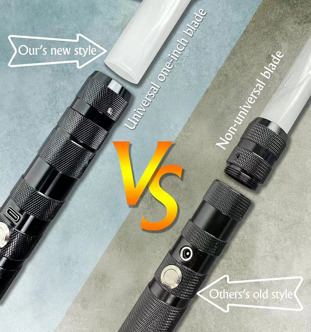 Light Saber Lightsaber, Glack, Heavy Dueling, 13 RGB Colors Change, FOC, Bladed, 56cm, Cosplay Kids Toys, Jedi Laser Sword, Gift