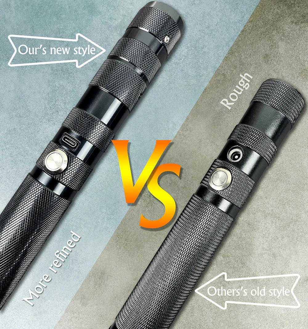 Light Saber Lightsaber, Glack, Heavy Dueling, 13 RGB Colors Change, FOC, Bladed, 56cm, Cosplay Kids Toys, Jedi Laser Sword, Gift
