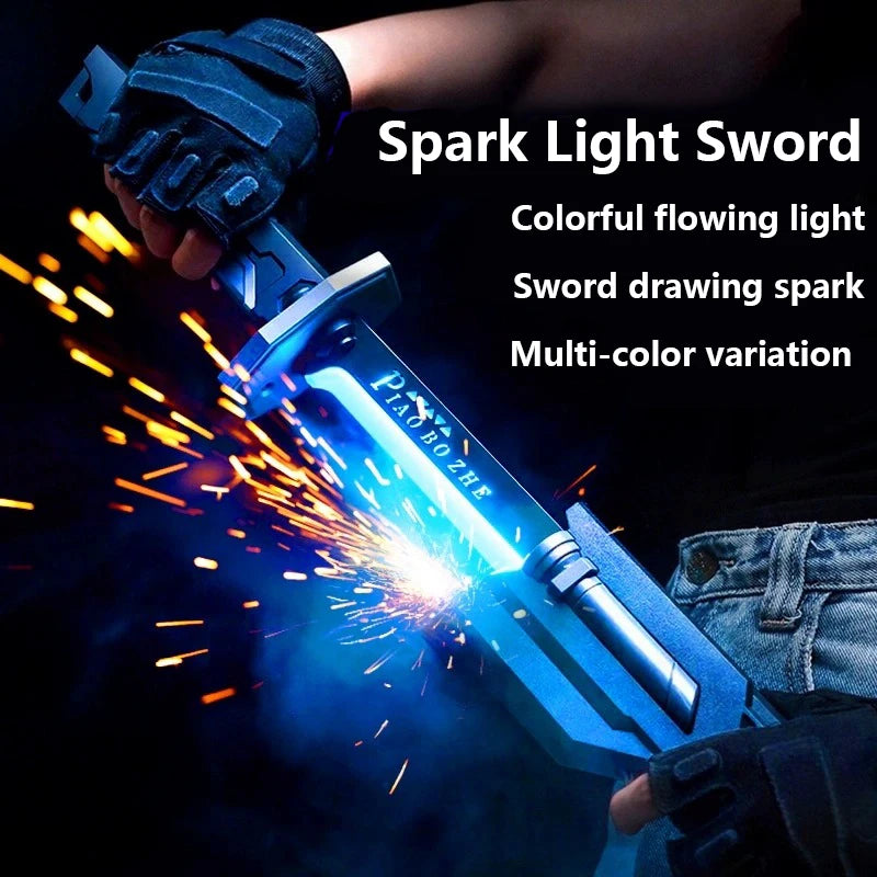 RGB Metal Lightsaber with sparking feature