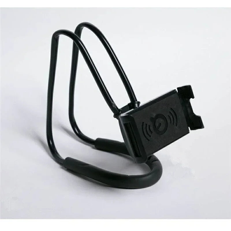 Universal Mobile Phone Holder Extendable Neck Hanging Selfie Stick Rack Adjustable 360°Free Rotating Mount Holder Iphone
