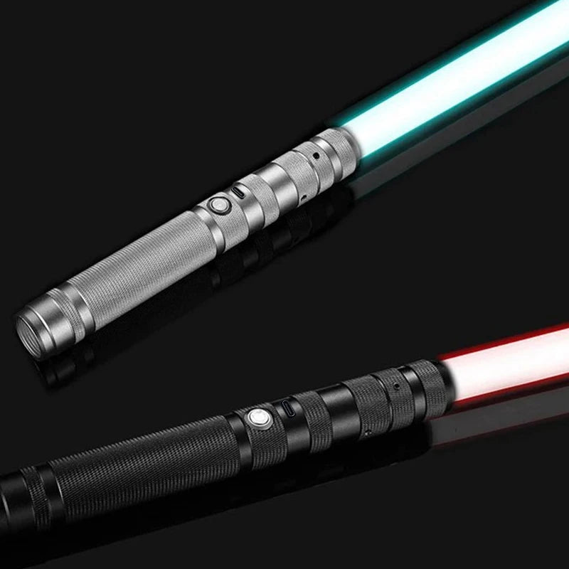 Light Saber Lightsaber, Glack, Heavy Dueling, 13 RGB Colors Change, FOC, Bladed, 56cm, Cosplay Kids Toys, Jedi Laser Sword, Gift