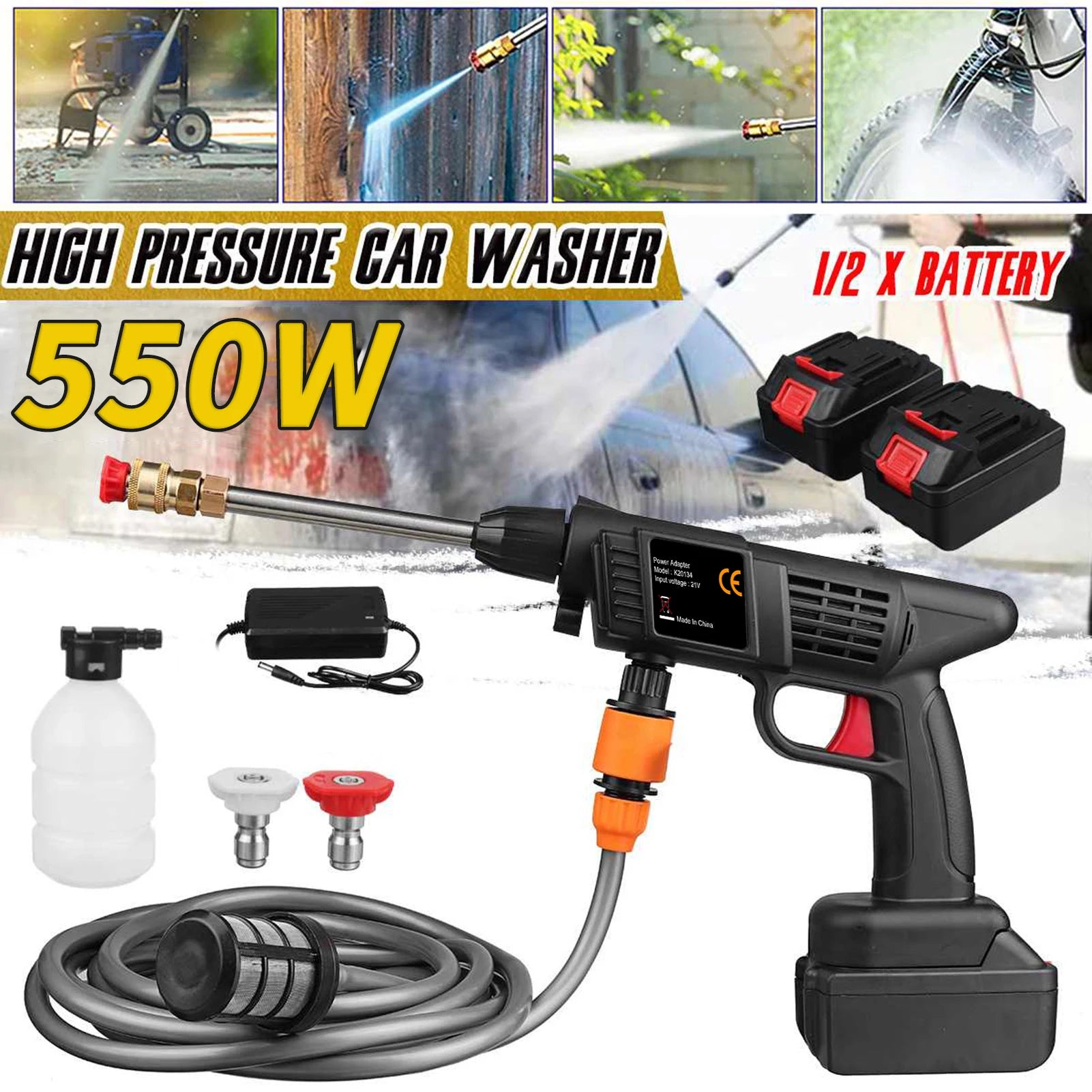 150PSI Portable Pressure washer