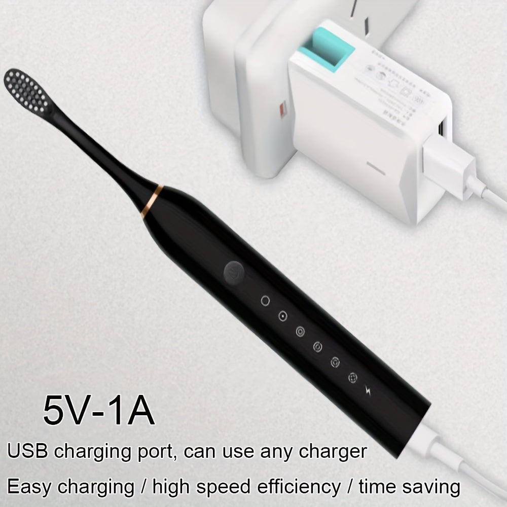 6-Speed Rechargeable Electric Toothbrush