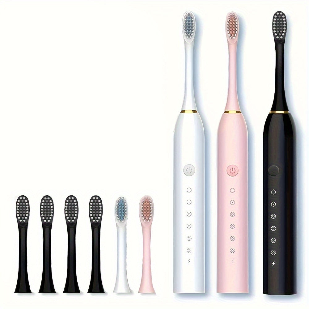 6-Speed Rechargeable Electric Toothbrush