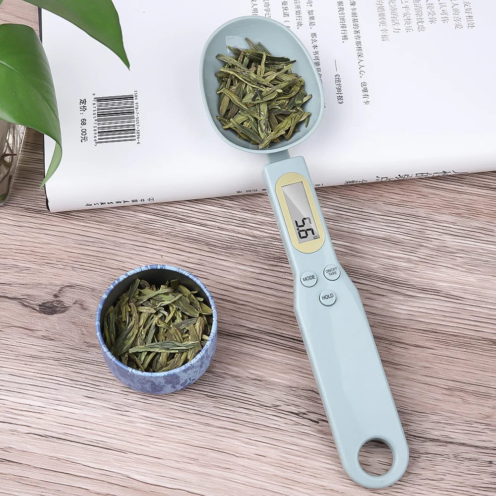 500g/0.1g LCD Display Digital Kitchen Measuring Spoon Electronic Digital Spoon Scale Mini Kitchen Scales Baking Supplies