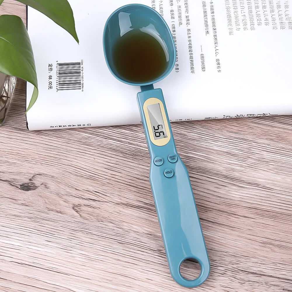 500g/0.1g LCD Display Digital Kitchen Measuring Spoon Electronic Digital Spoon Scale Mini Kitchen Scales Baking Supplies