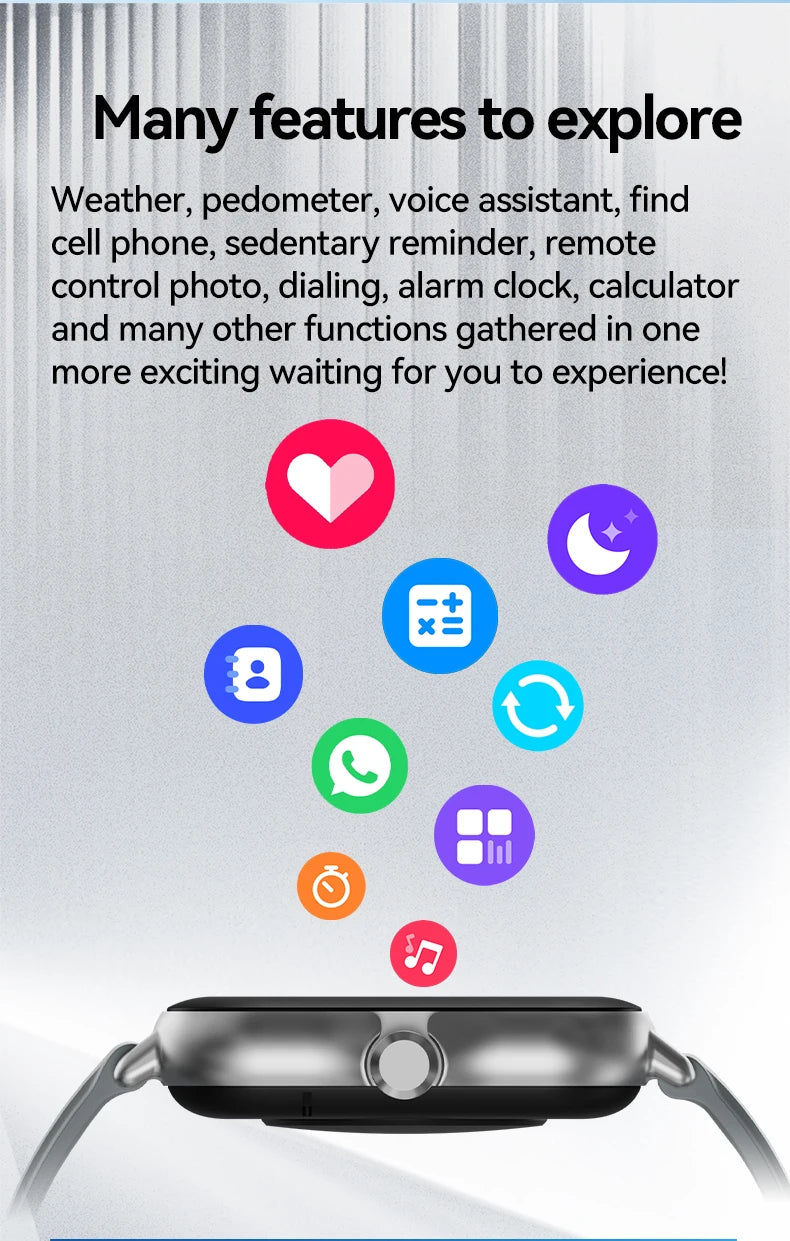 Laxafit touchscreen Smart watch