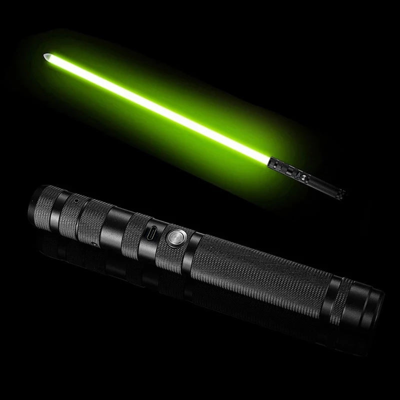 Light Saber Lightsaber, Glack, Heavy Dueling, 13 RGB Colors Change, FOC, Bladed, 56cm, Cosplay Kids Toys, Jedi Laser Sword, Gift