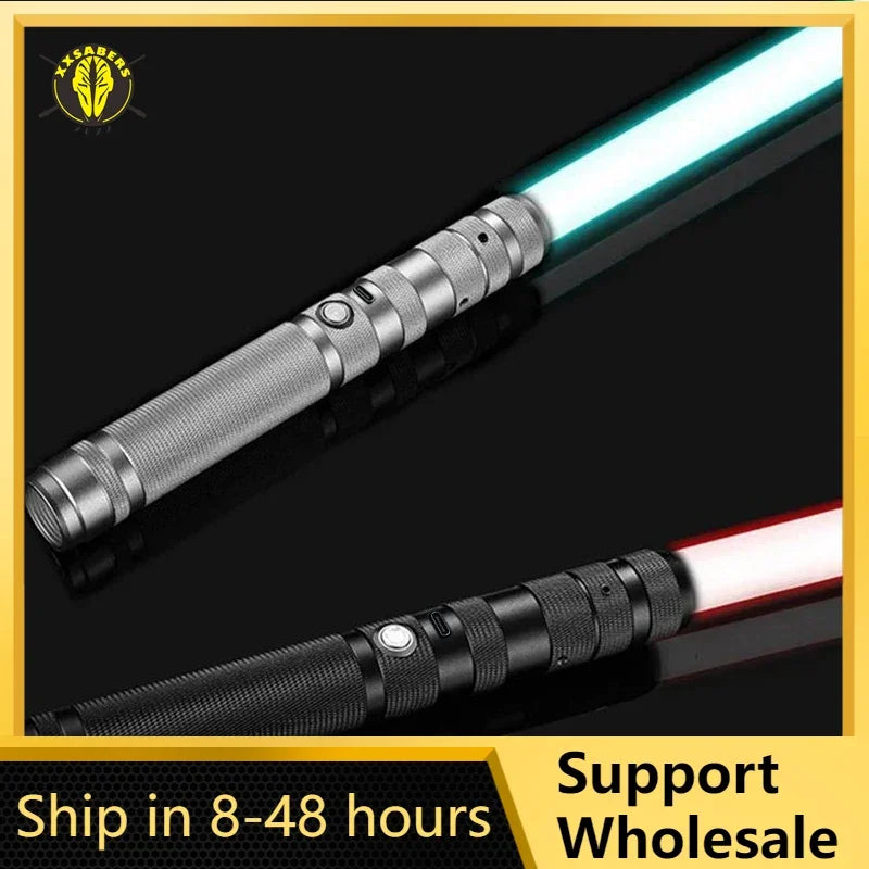 Light Saber Lightsaber, Glack, Heavy Dueling, 13 RGB Colors Change, FOC, Bladed, 56cm, Cosplay Kids Toys, Jedi Laser Sword, Gift