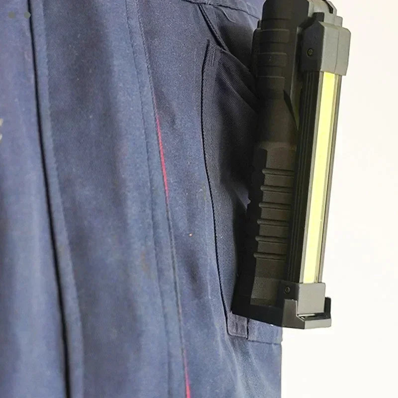 foldable magnetic flashlight