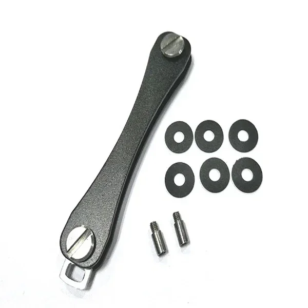 Smart key chain Mini Keychain Compact Key Decorative Holder Clip Home Storage Metal key Clip Aluminum Organizer Keychain Outdoor