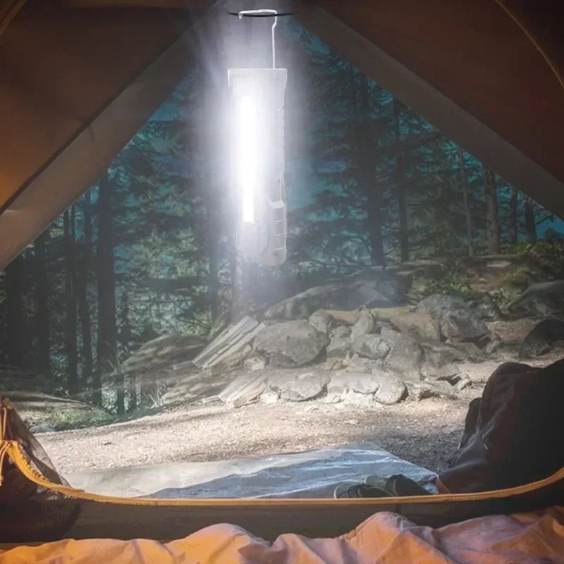 foldable magnetic flashlight