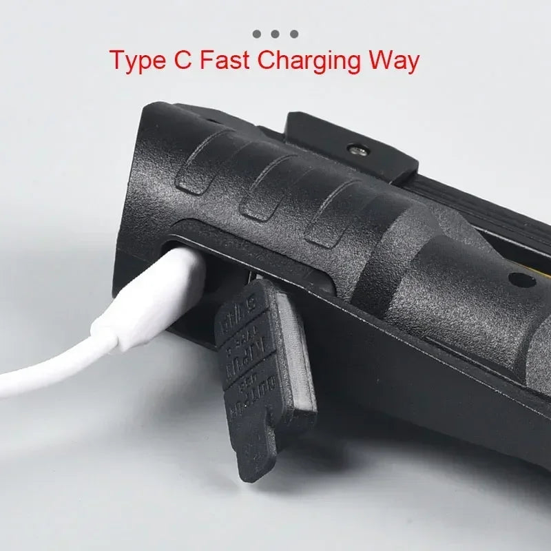 foldable magnetic flashlight