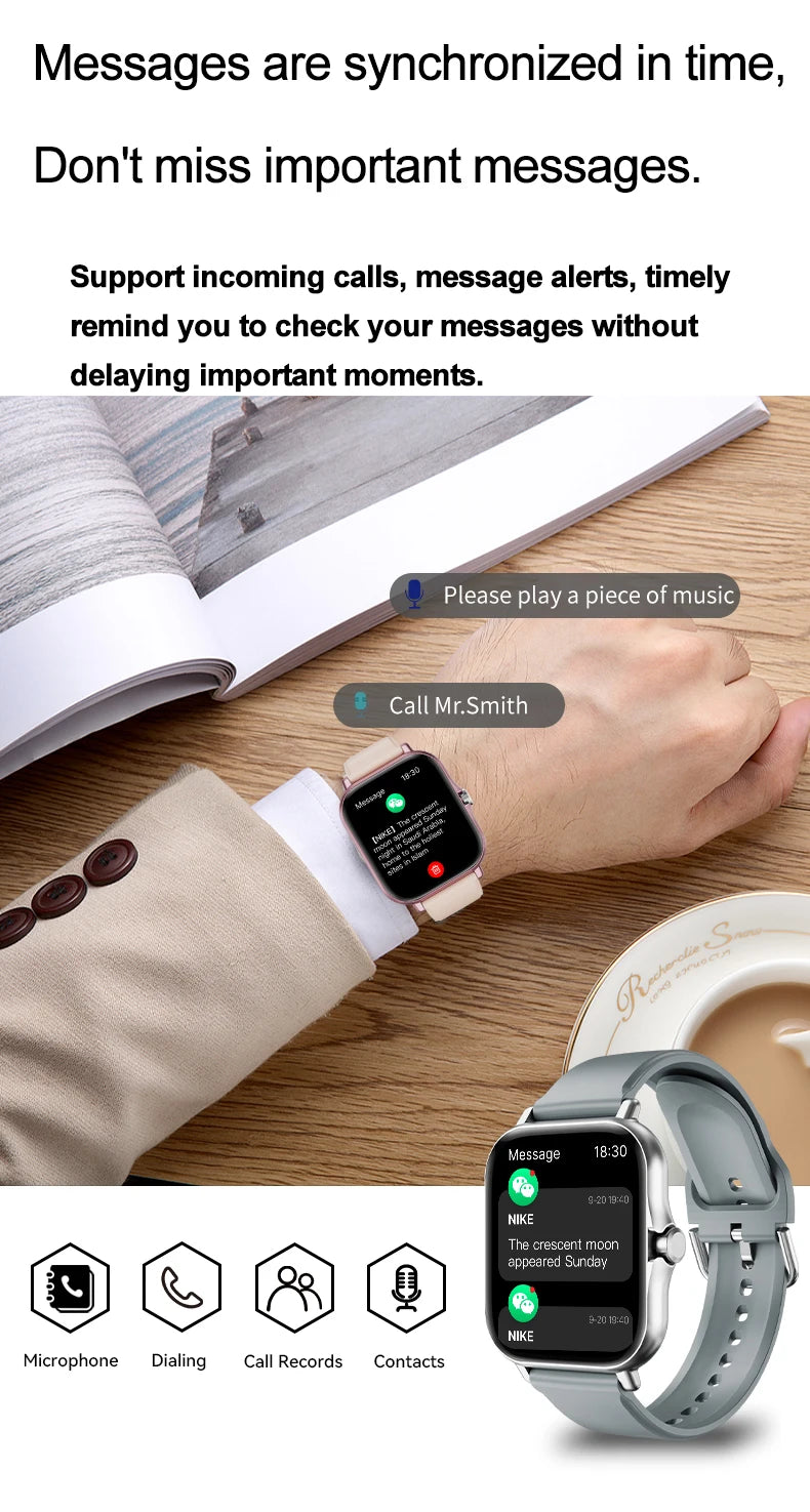 Laxafit touchscreen Smart watch