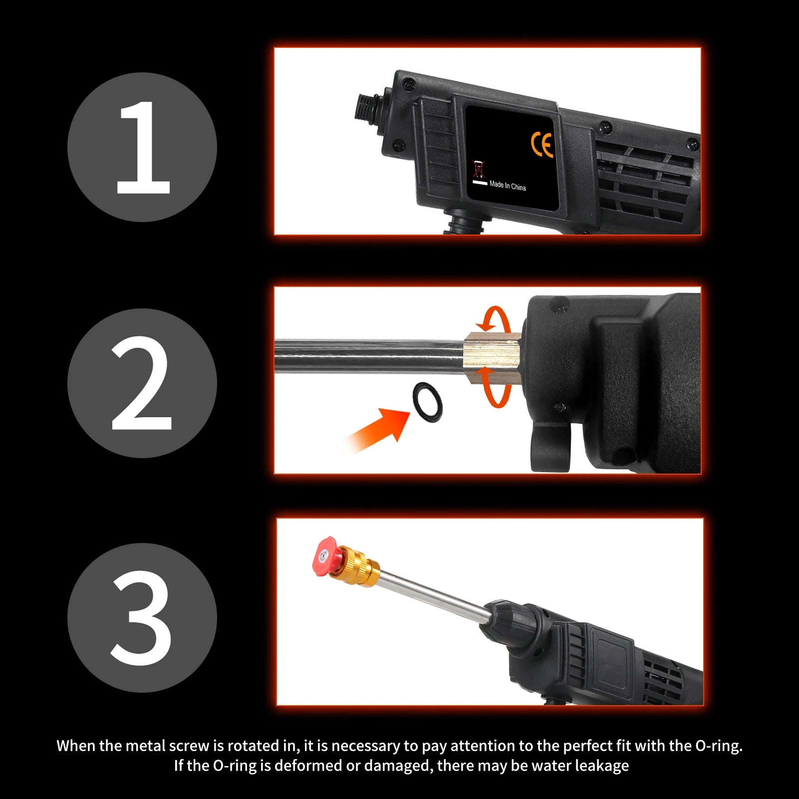 150PSI Portable Pressure washer