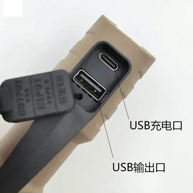 foldable magnetic flashlight