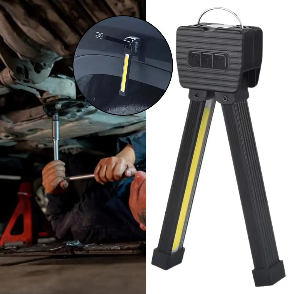 Gym Lamp for Posing,7th Gear Dimming,Portable Magnet LED Flashlight with Hook