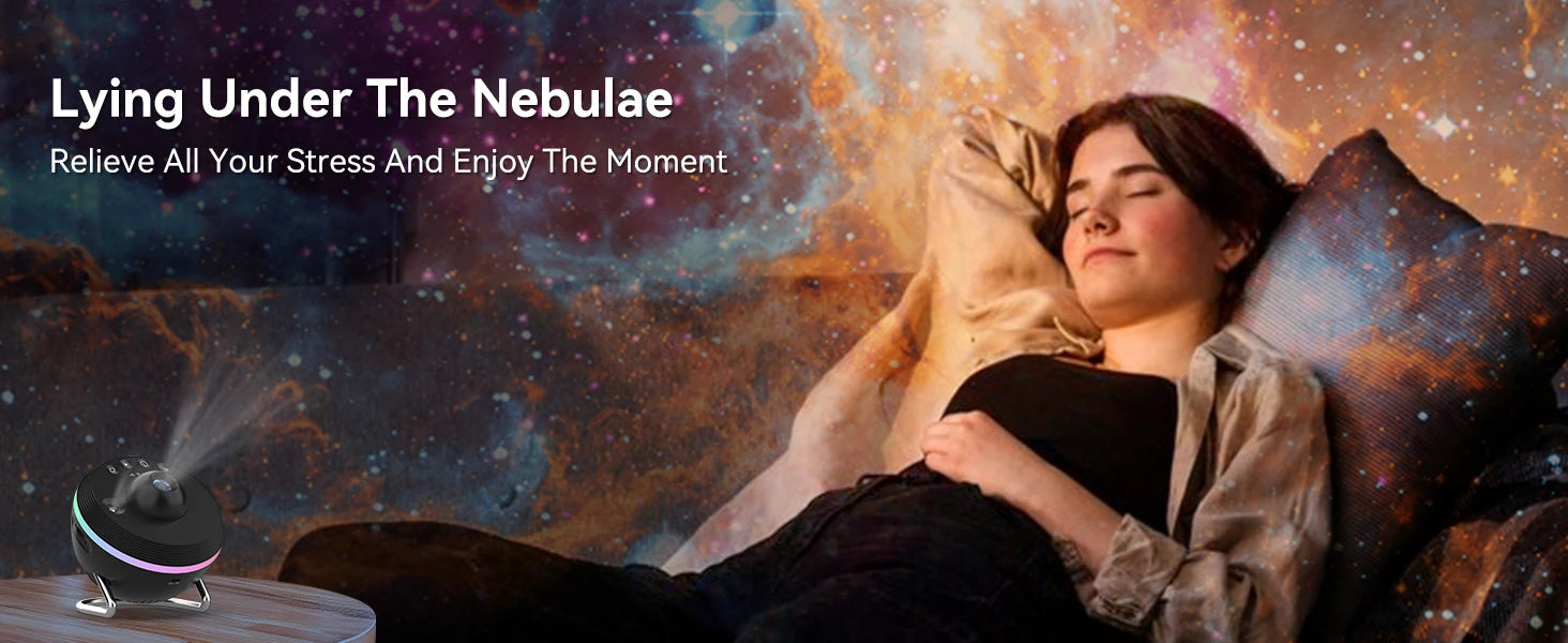 Galaxy Meteor Projector Night Light Lamp