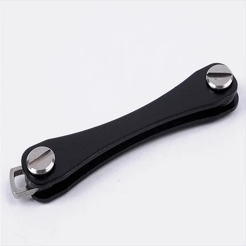 Smart key chain Mini Keychain Compact Key Decorative Holder Clip Home Storage Metal key Clip Aluminum Organizer Keychain Outdoor