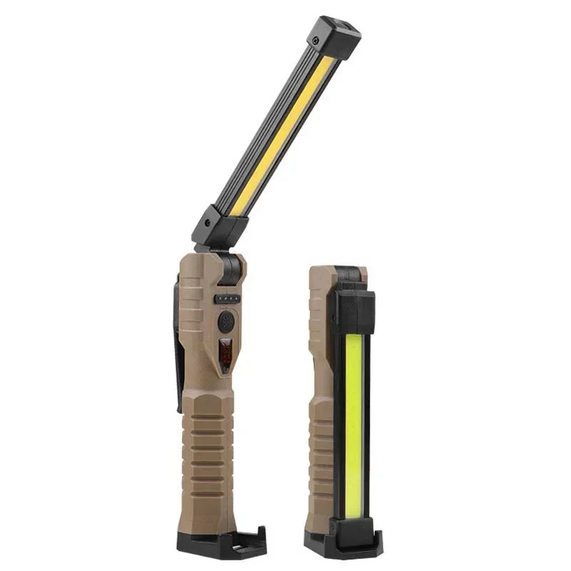 foldable magnetic flashlight