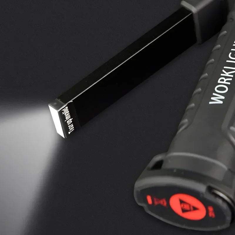 foldable magnetic flashlight