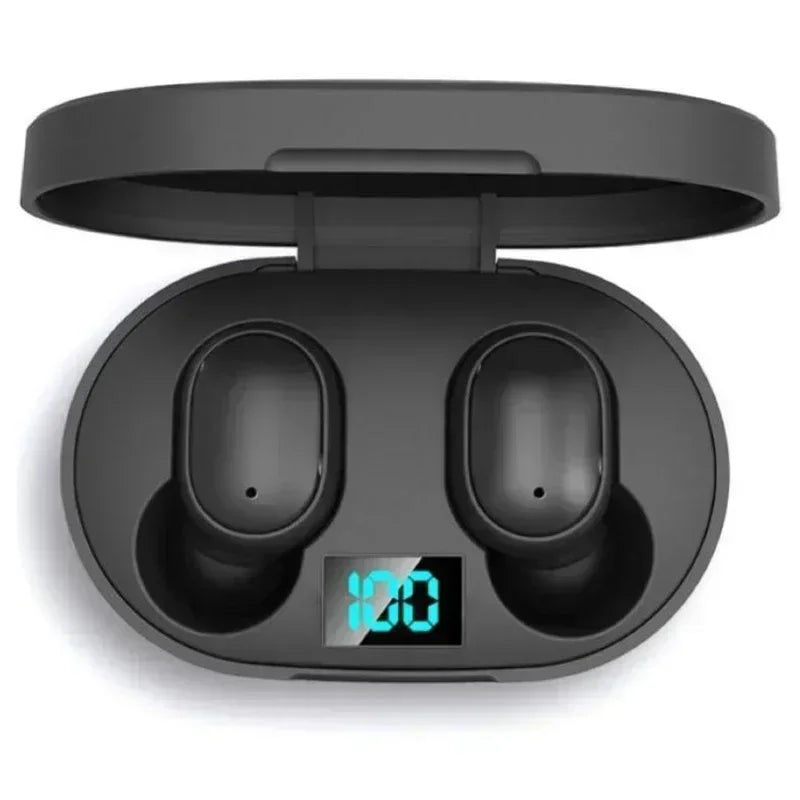 E6S Wireless Bluetooth Earphones TWS Bluetooth Headset Wireless Earbuds Noise Cancelling Earphones with Microphone Headphones