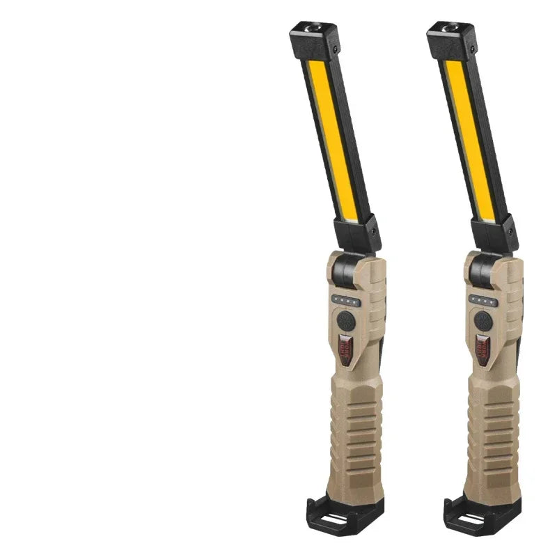 foldable magnetic flashlight