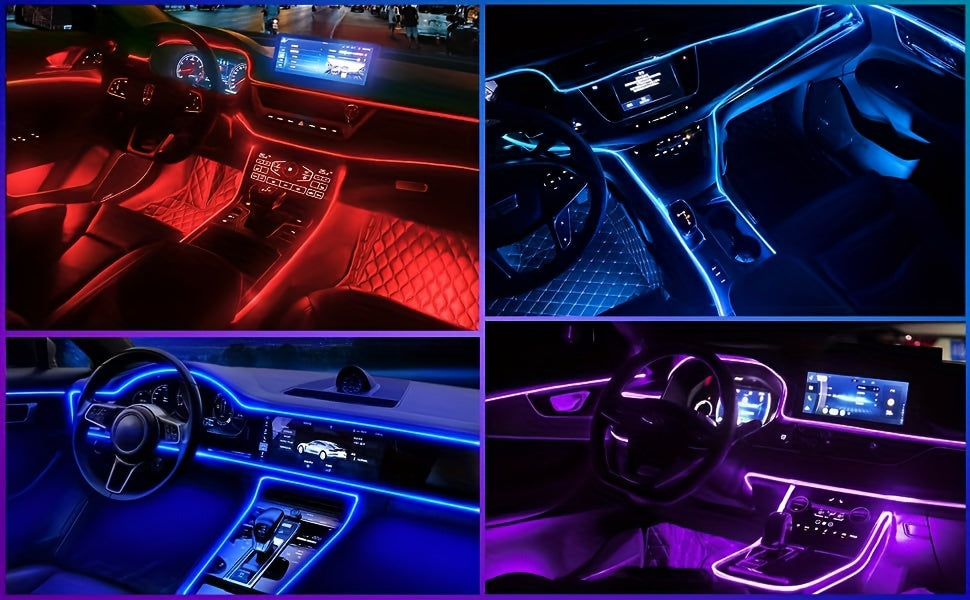 196 Inch Car Interior LED Strip Lights