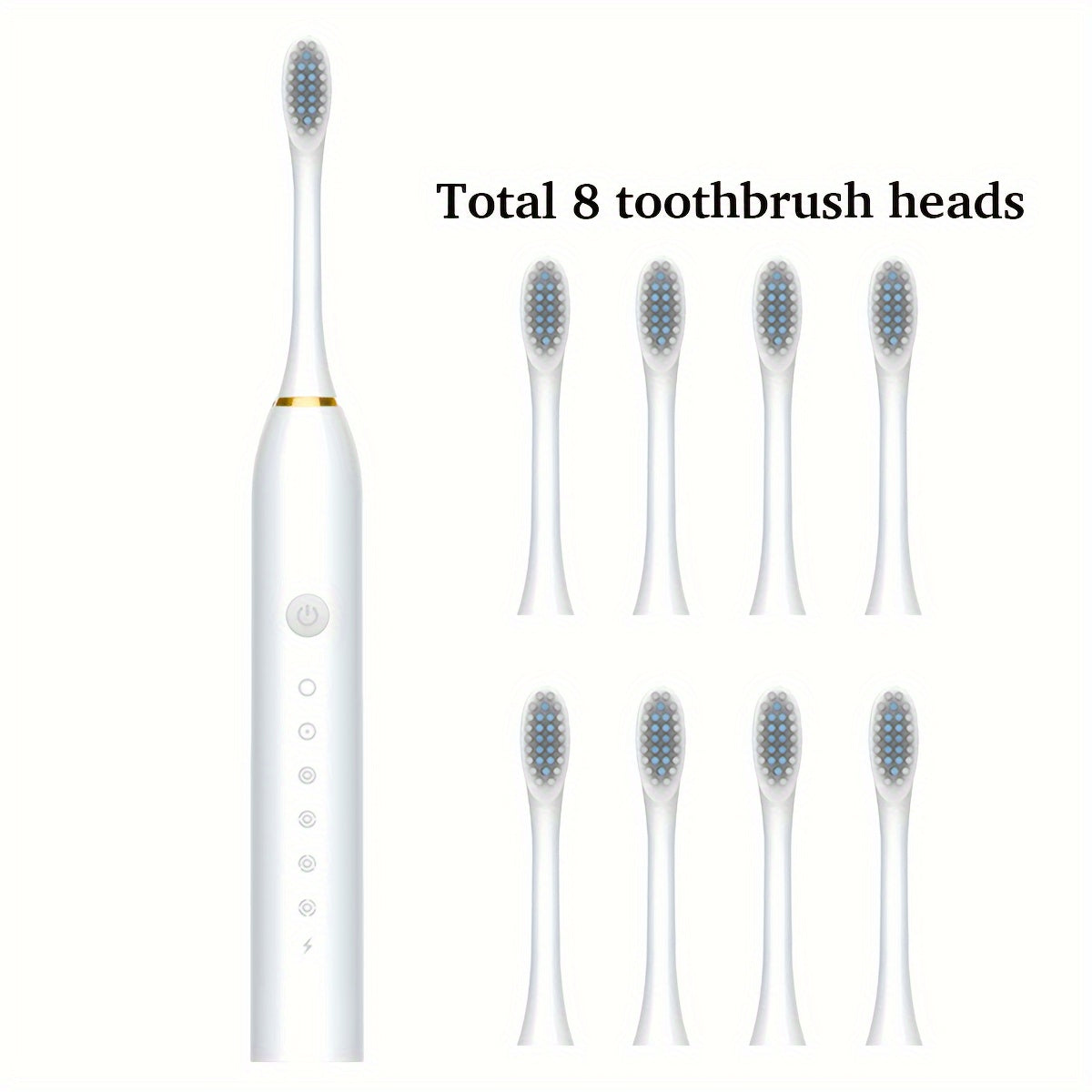 6-Speed Rechargeable Electric Toothbrush